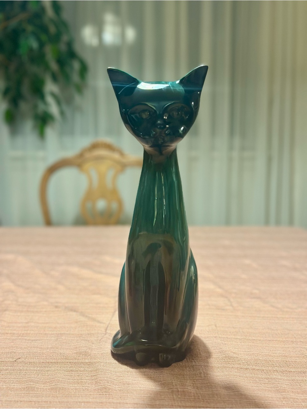 Blue Mountain Pottery Cat Figurine